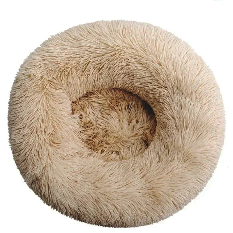 Lit Tout Doux pour Chien Chat - Panier Moelleux Rond
