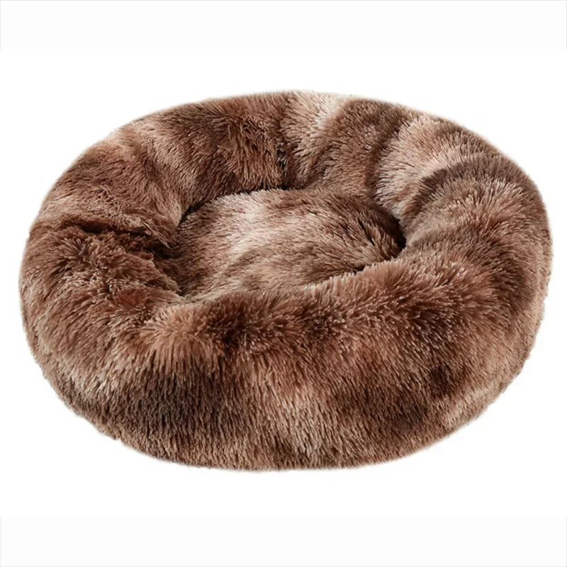 Lit Tout Doux pour Chien Chat - Panier Moelleux Rond